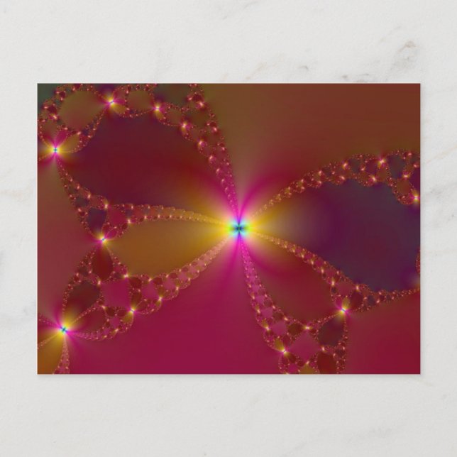 Jewel Butterfly Postcard Postkarte (Vorderseite)