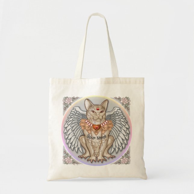 Jewel Cat Gargoyle Tragetasche (Vorne)