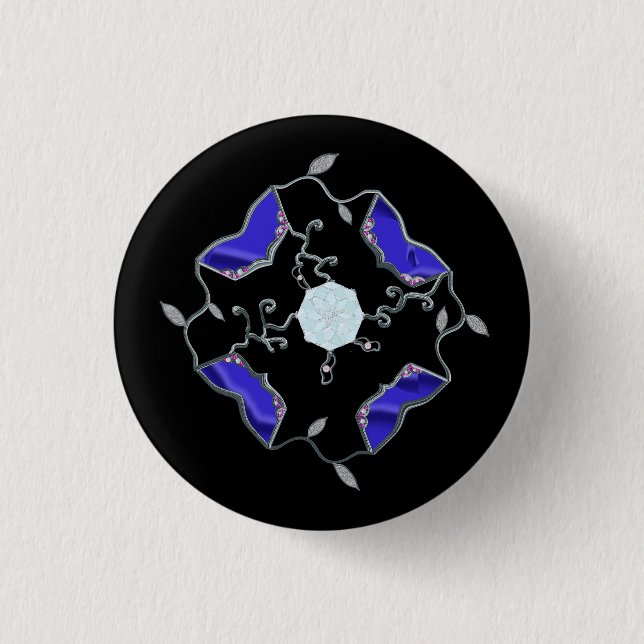 Jewel Design Button (Vorderseite)