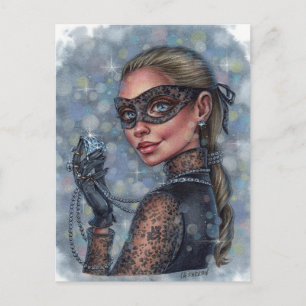 Jewel Diief Postcard Postkarte