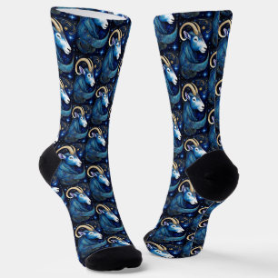 Jewel Galaxy Zodiac Capricorn Socken