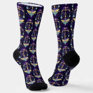 Jewel Galaxy Zodiac Libra Socken
