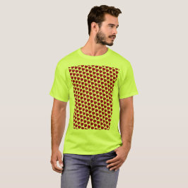 Jewel Hearts Pattern T - Shirt