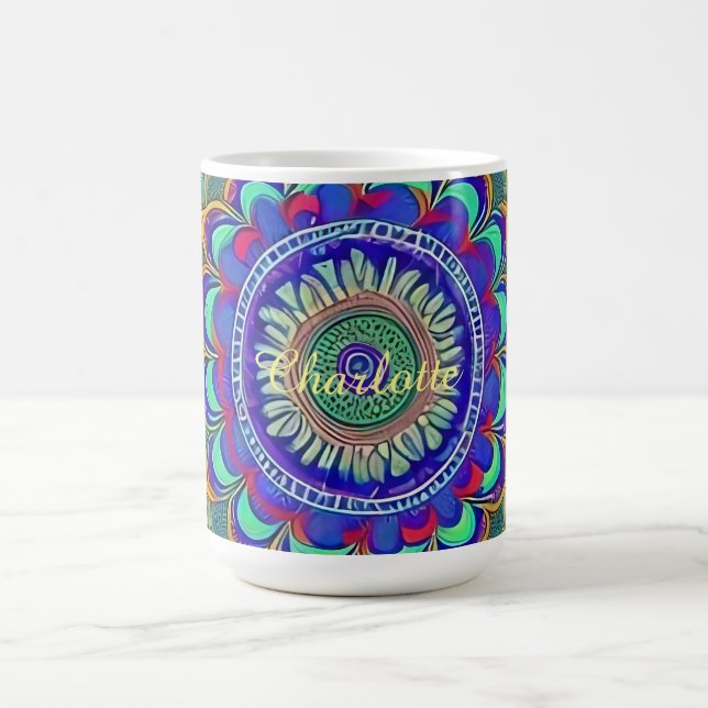 Jewel Mandala Mandala Tasse (Mittel)