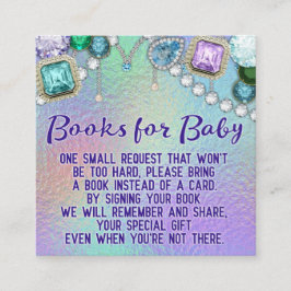 Jewel Mermaid Book Request Cards Begleitkarte
