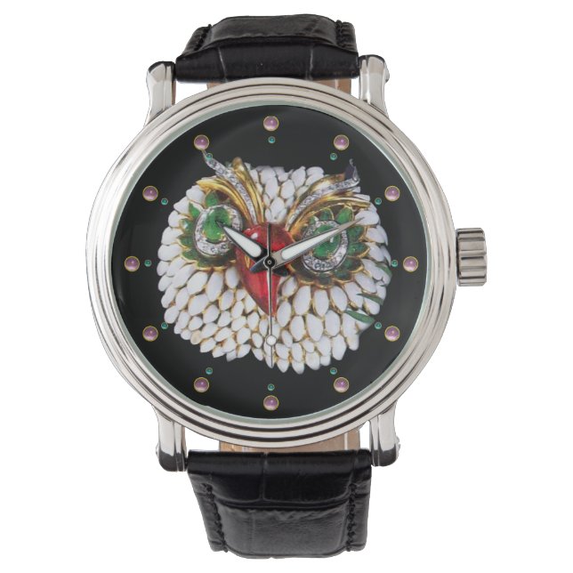 JEWEL OWL ARMBANDUHR (Vorderseite)