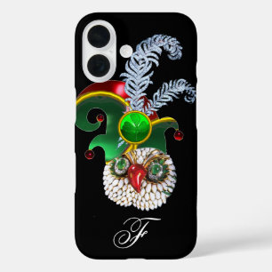 JEWEL OWL, ELF HAT, KLEEBLATT UND DIAMOND FEATHERS iPhone 16 HÜLLE