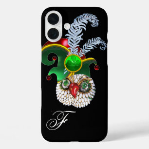 JEWEL OWL, ELF HAT, KLEEBLATT UND DIAMOND FEATHERS iPhone 16 PLUS HÜLLE