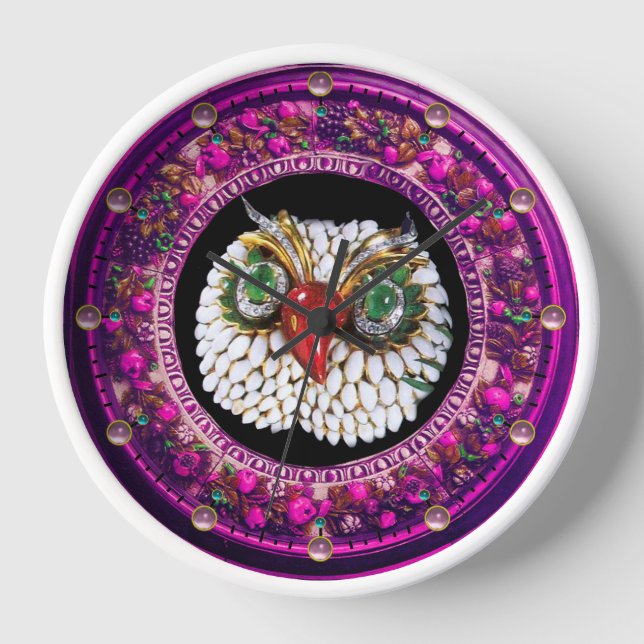 JEWEL OWL UHR (Vorderseite)