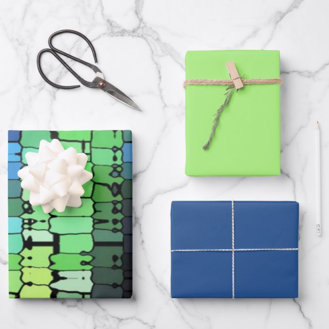 Jewel Pieces 1 Geschenkpapier Set (Vorderseite)