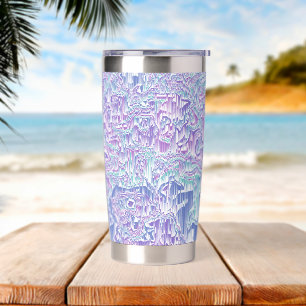 Jewel-Ton-Glitch Thermobecher
