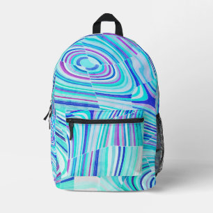 Jewel Tone Bedruckter Rucksack
