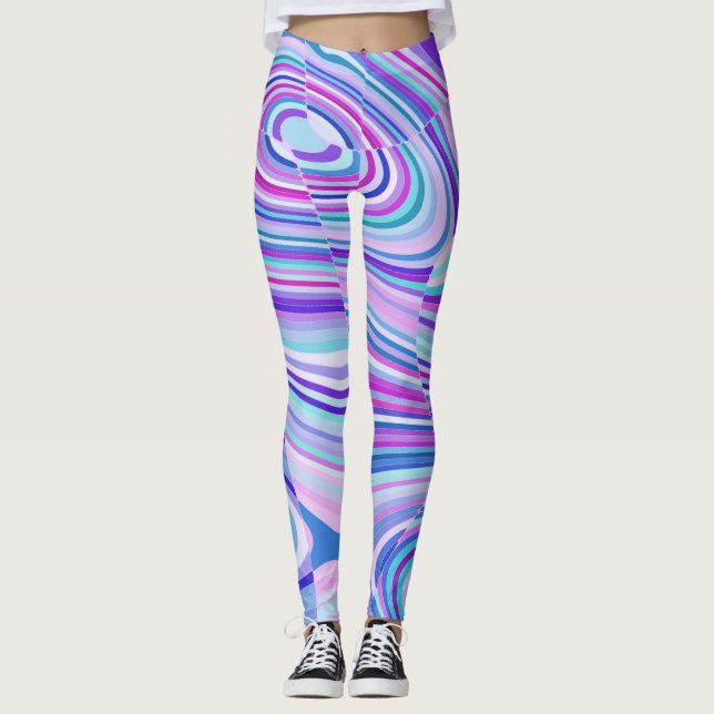 Jewel Tone Leggings (Vorderseite)