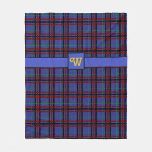 Jewel Toned Kariert Fleece Blanket