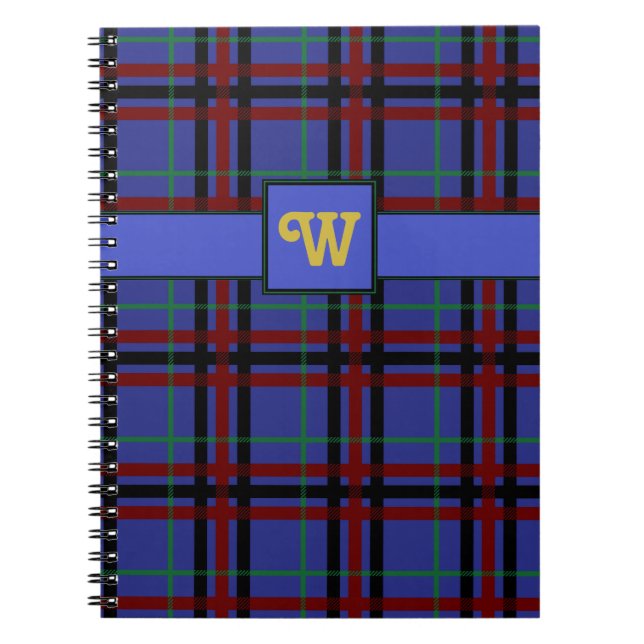 Jewel Toned Kariert-Notebook Notizblock (Vorderseite)