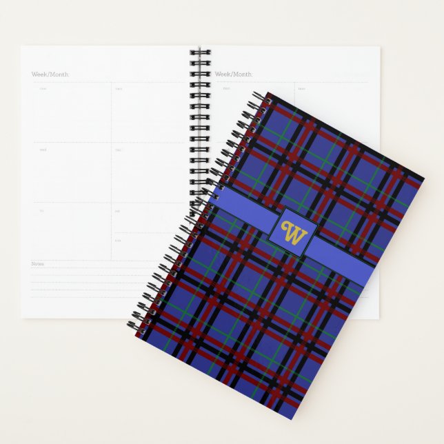 Jewel Toned Kariert Planner Planer (Anzeige)
