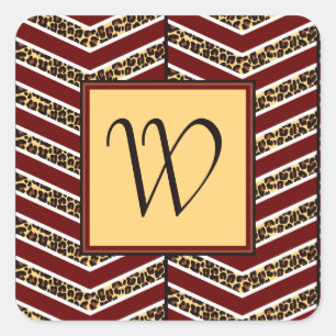 Jewel-Toned Kariert Sticker