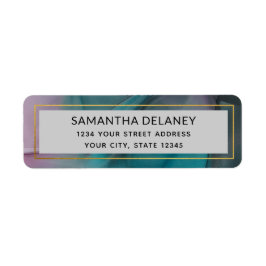 Jewel Tones Marble Ink Wash Muster