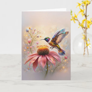 Jeweled Hummingbird Karte