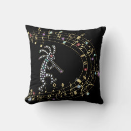 Jeweled Kristall Kokopelli Throw Kissen