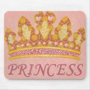 Jeweled Prinzessin Crown durch Chariklia Zaris Mousepad