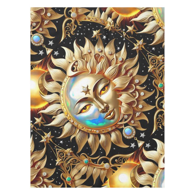 Jeweled Sun Tischdecke (Vorderseite)