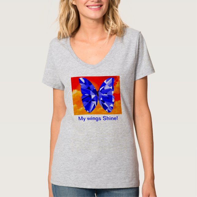 Jeweled Wings T-Shirt (Vorderseite)