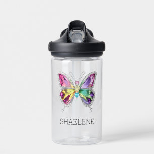 Jewelen Rainbow Crystal Butterfly Trinkflasche