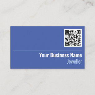 Jeweler QR Code Business Card Visitenkarte