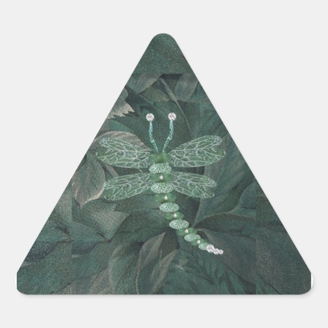 Jewelier Dragonfly-Umschlag Aufkleber (Vorderseite)