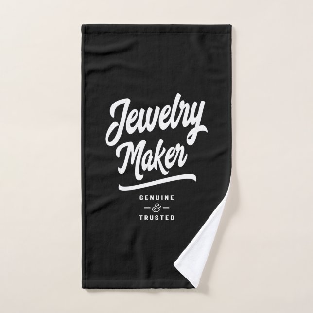 Jewelier Maker Job Title Gift Handtuch (Handtuch)