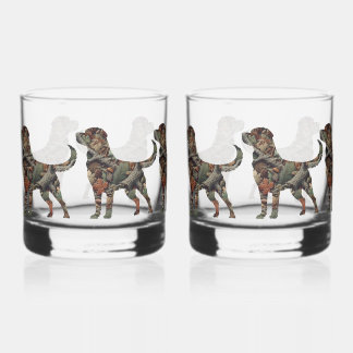 Jewelierschachtel "Men Labrador Keepake" Whiskyglas