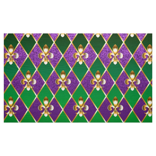 Jewelry Background Mardi Gras Stoff (Yard (91,4 cm))