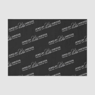 JEWELRY by Personal Name Brand Business Silver Seidenpapier