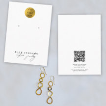 Jewelry Holder Earring Display Business Logo
