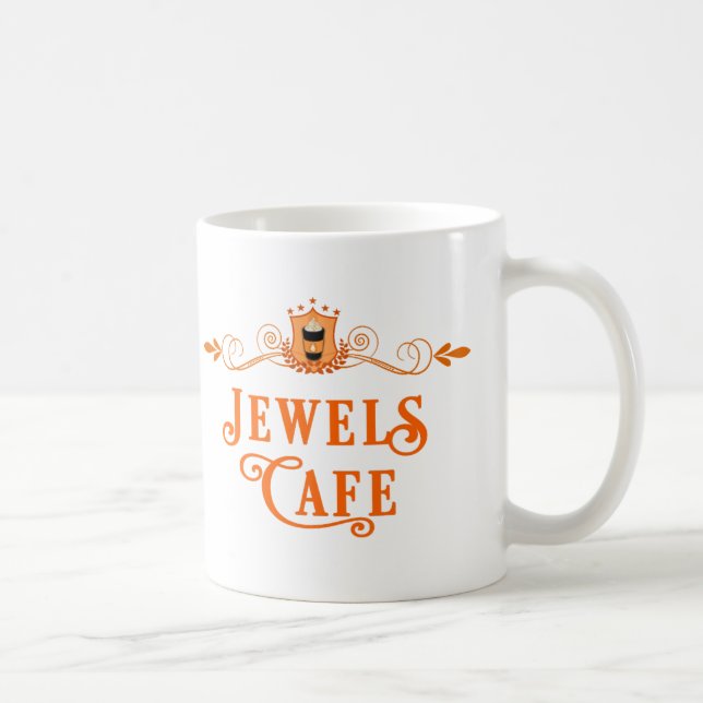 Jewels Cafe Coffee Tasse (Rechts)