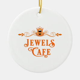 Jewels Cafe Weihnachtsdekoration Keramik Ornament