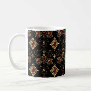 Jewels Elegant Pattern Kaffeetasse