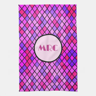 Jeweltone Diamonds Geschirrtuch