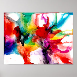 Jeweltone Prism - Aquarell Poster