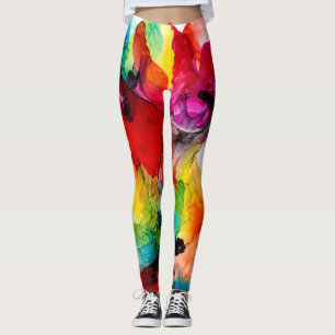 Jeweltone Prism - Wasserfarbe Leggings
