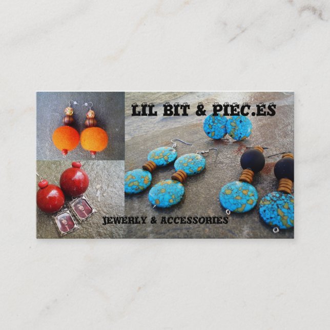 Jewerly und Zusatz-Visitenkarten Visitenkarte (Vorderseite)