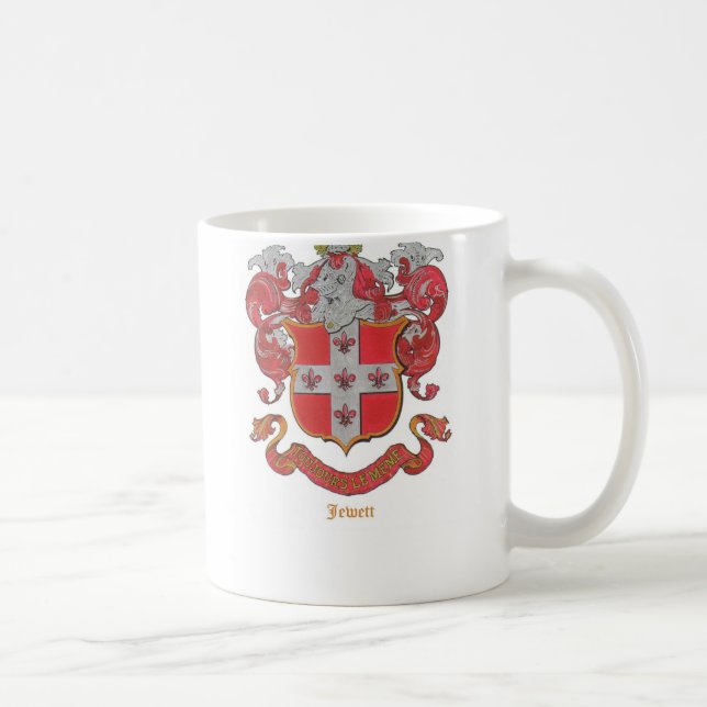 Jewett Wappen-Tasse Kaffeetasse (Rechts)