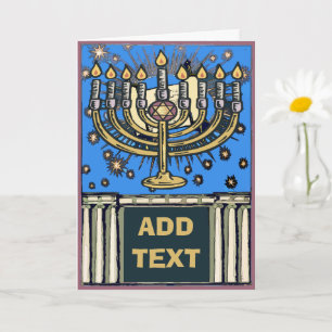 Jewish  Congratulations, add text Karte