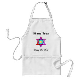 Jewish Star Shana Tova Schürze