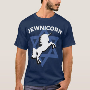 Jewnicorn Funny Jewish Hanukkah Geschenk T-Shirt