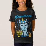 Jewnicorn Jew Unicorn Niedlich Hanukkah Pajamas Ch T-Shirt<br><div class="desc">Jewnicorn Jew Unicorn Niedlich Hanukkah Pajamas Chanukah PJ Girl</div>