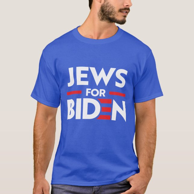 JEWS FÜR JOE BIDEN T-Shirt (Vorderseite)