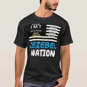 JEZEBEL NATION Basic Dark T - Shirt