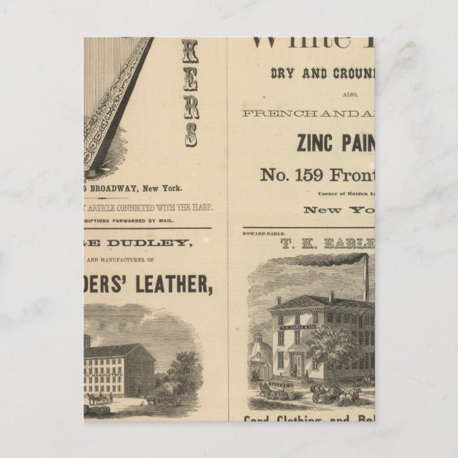 JF Brown and Company Postkarte (Vorderseite)